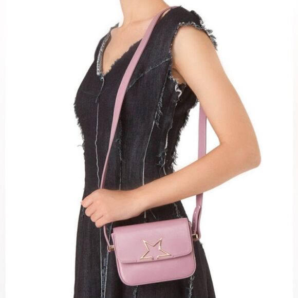 Golden Goose | dusty rose star mini crossbody bag - Picture 2 of 13